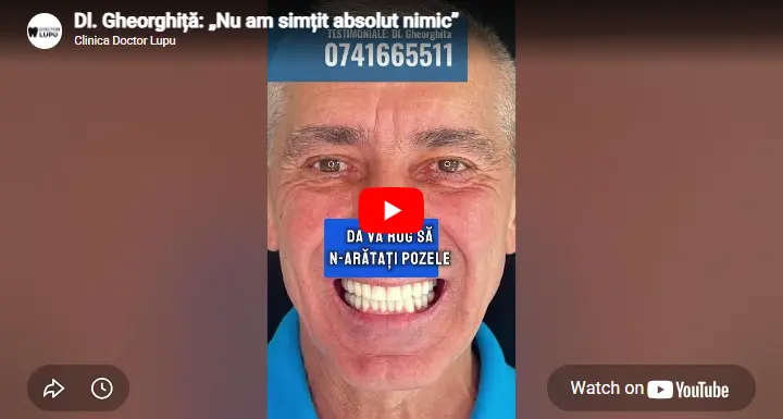 Dl. Gheorghiță: „Nu am simțit absolut nimic”